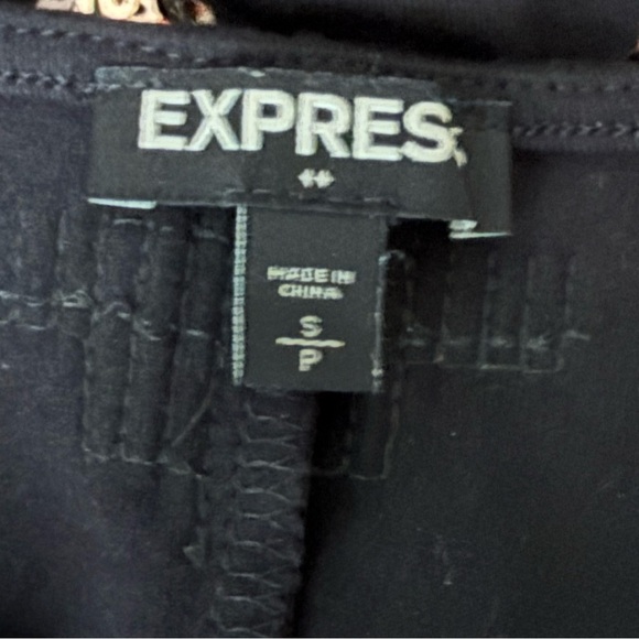 Express Black and Gold Southwestern Design Sequin Dress. Size XS - Picture 9 of 10